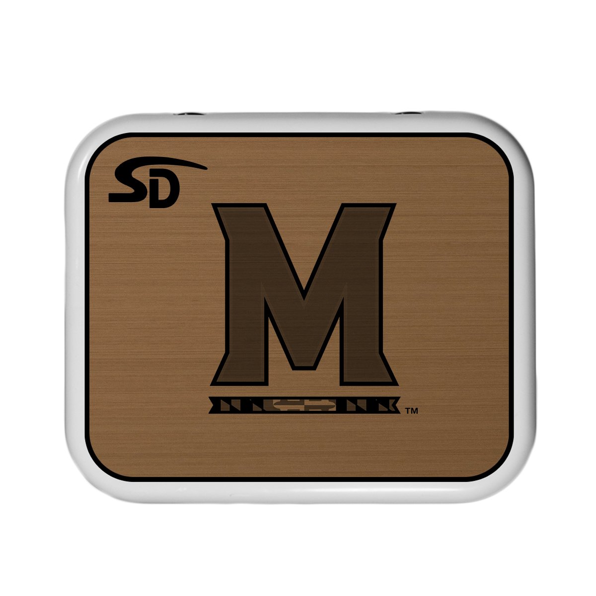 Seadek Collegiate Cooler Pad - YETI Roadie 24 - Mocha / Black, University of Maryland - 58763-80093