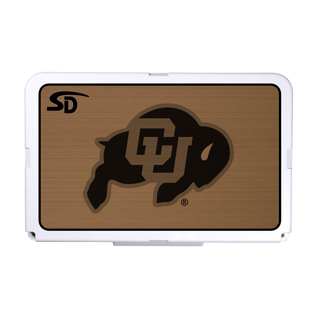 Seadek Collegiate Cooler Pad - RTIC 52 - Mocha / Black, University of Colorado - 57669-80093