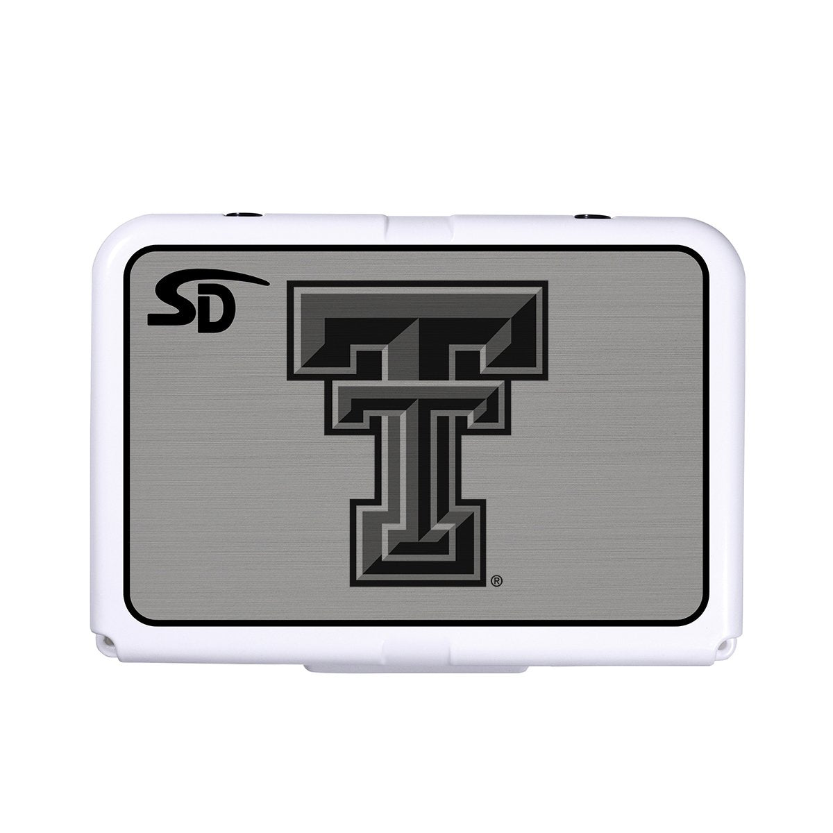 Seadek Collegiate Cooler Pad - RTIC 20 - Storm Gray / Black, Texas Tech University - 57707-80066