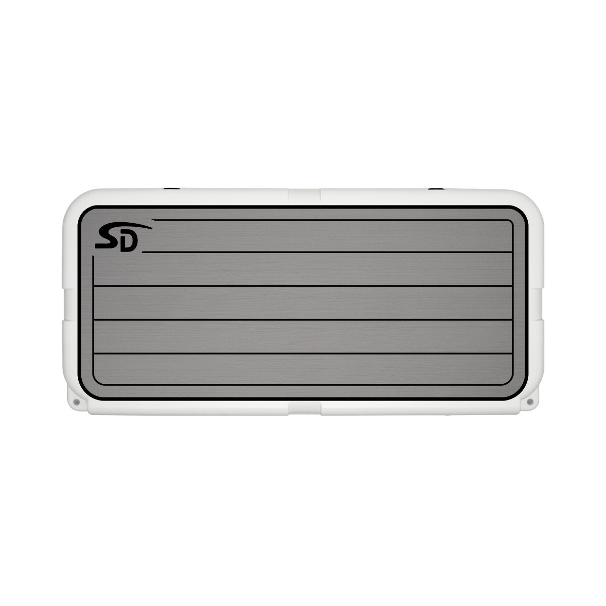 Seadek YETI Tundra 110 Teak Cooler Pad - Storm Gray / Black - 55834-80066