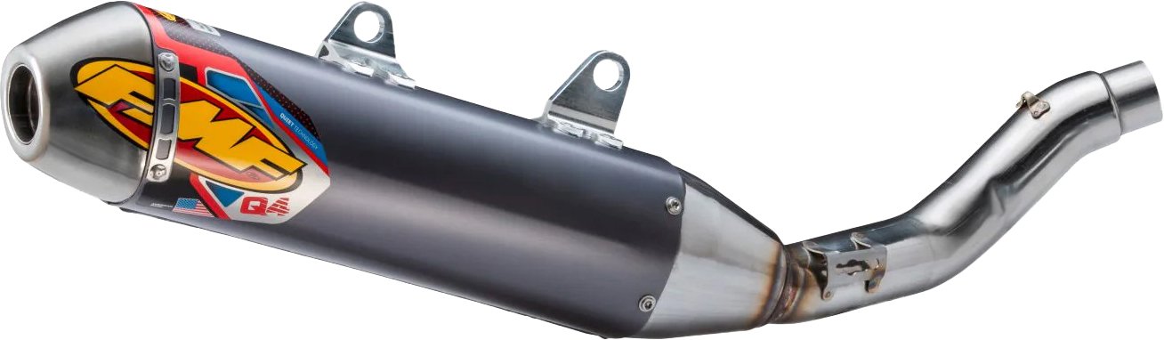 FMF Offroad Q4 Hex Spark Arrestor Q4 HEX MFLR KAW KX450 Slip-On Muffler - 042402