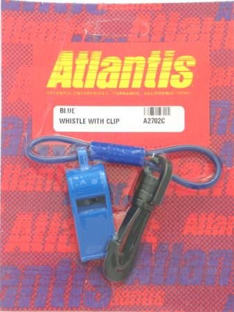 INSTOCK PWC Atlantis Whistle Blue With vest clip - A2702C