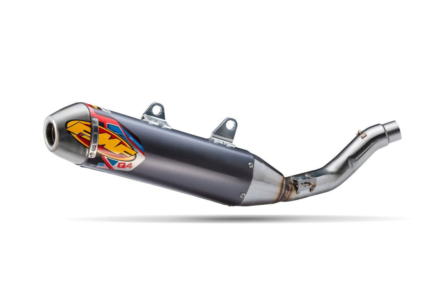 FMF Offroad Q4 4-Stroke Quiet Series Slip-On Exhaust Q4 S/A MUFFLER SUZ Slip-On Muffler - 043380