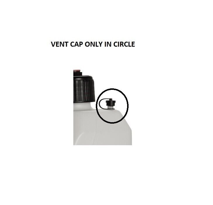 INSTOCK LC2 UTILITY FUEL CAN GAS JUG CONTAINER 5 GALLON REPLACEMENT VENT CAP