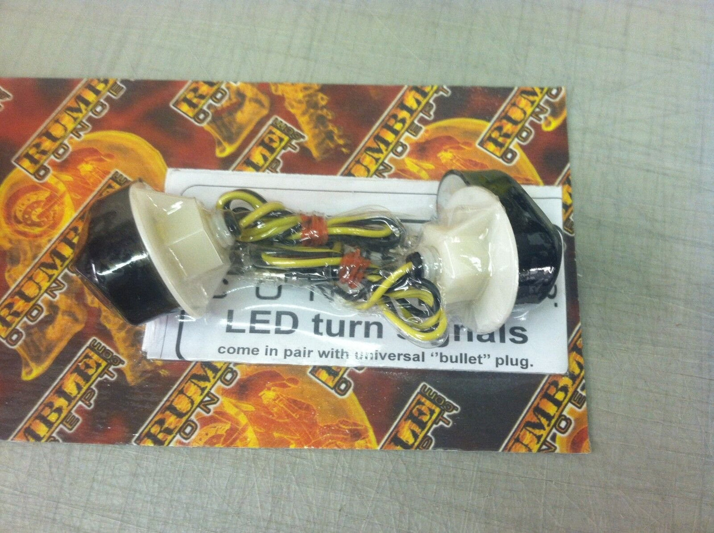 INSTOCK Rumble Concept Flushmount LED Signals Smoke Yam FZ1 FZ6 FZ8 YZF R1 R6