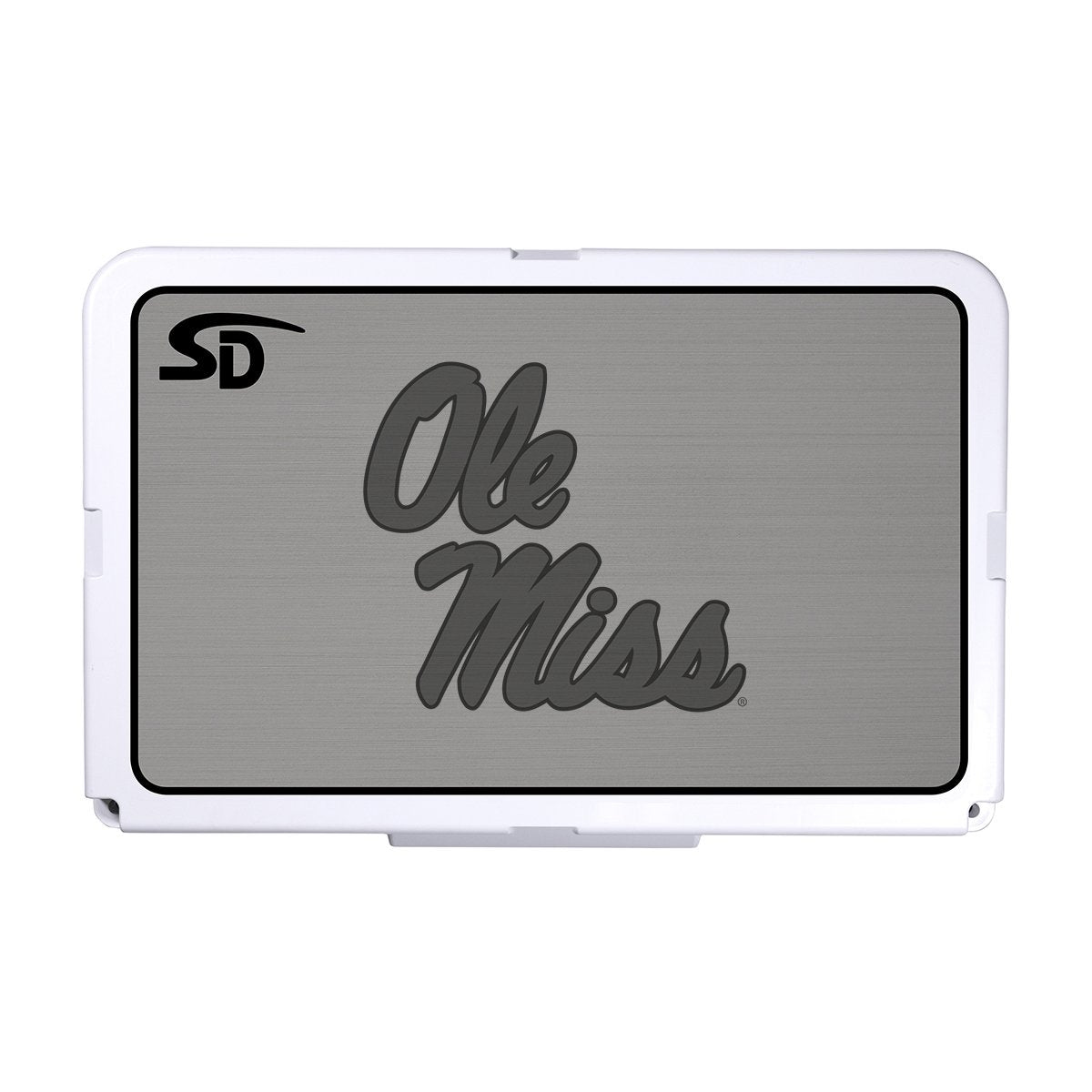 Seadek Collegiate Cooler Pad - RTIC 52 - Storm Gray / Black, University of Mississippi - 57688-80066