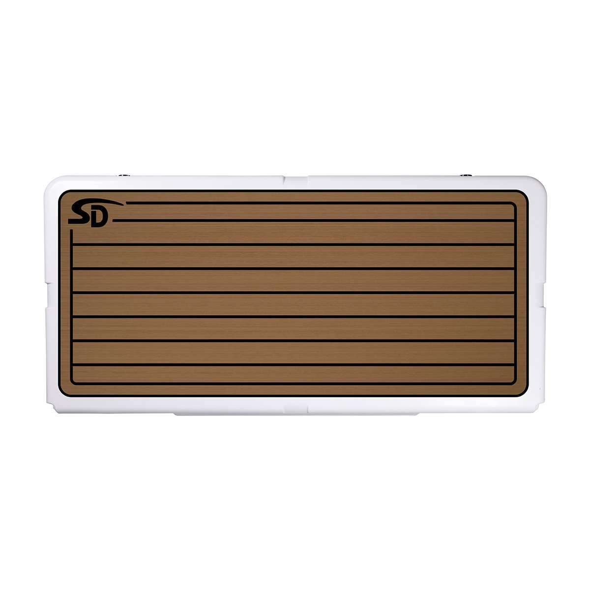 Seadek RTIC 145 Teak Cooler Pad - Mocha / Black - 56114-80093