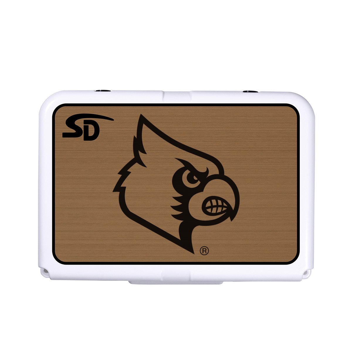 Seadek Collegiate Cooler Pad - RTIC 20 - Mocha / Black, University of Louisville - 58850-80093