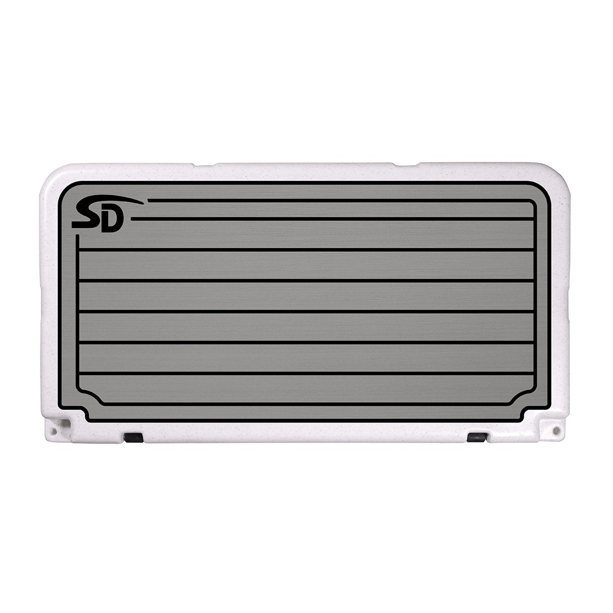 Seadek Orca 75 Teak Cooler Pad - Storm Gray / Black - 56147-80066