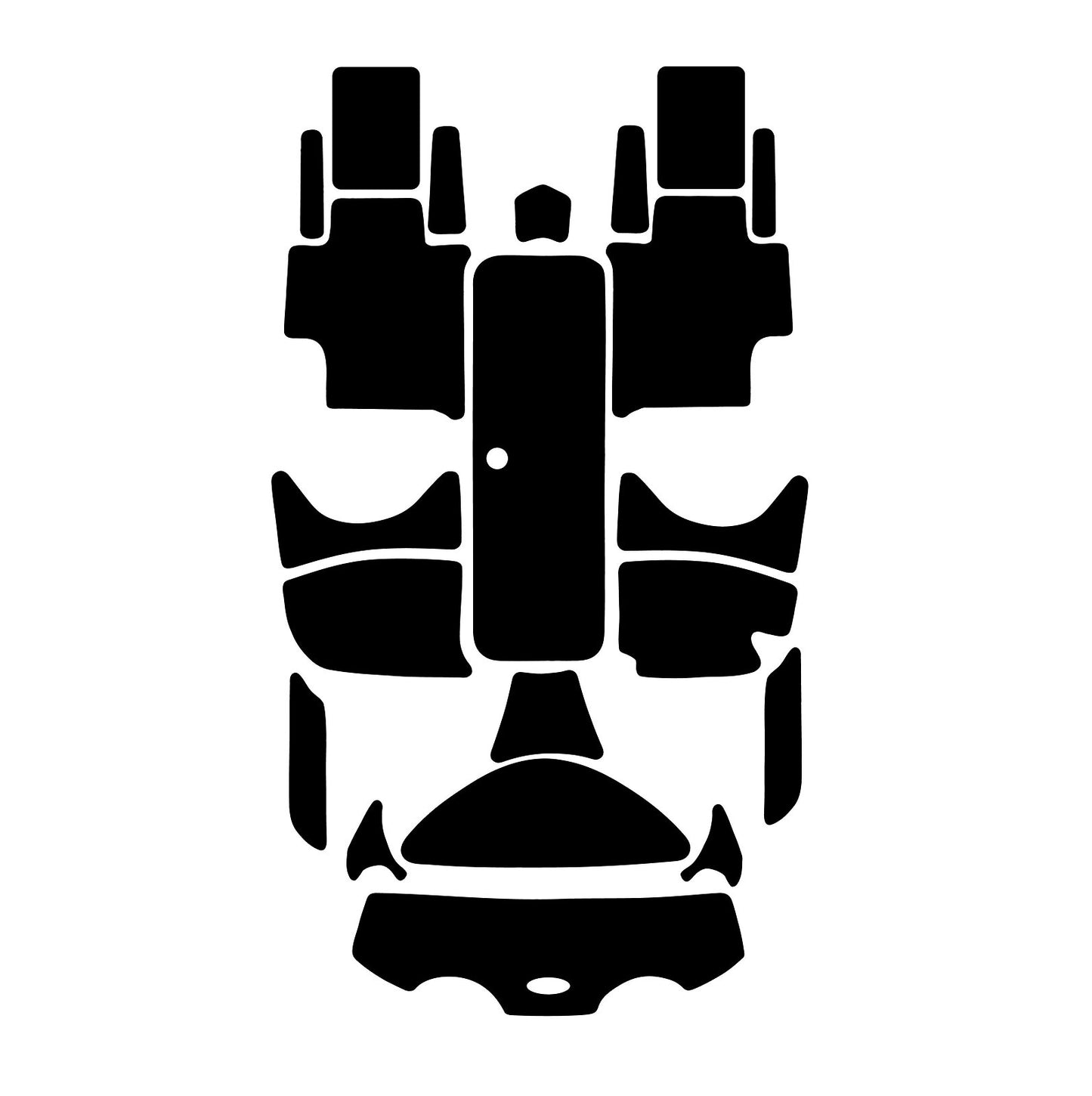 Complete Traction Mat Kit for Sea-Doo Speedster SK 1999-2000