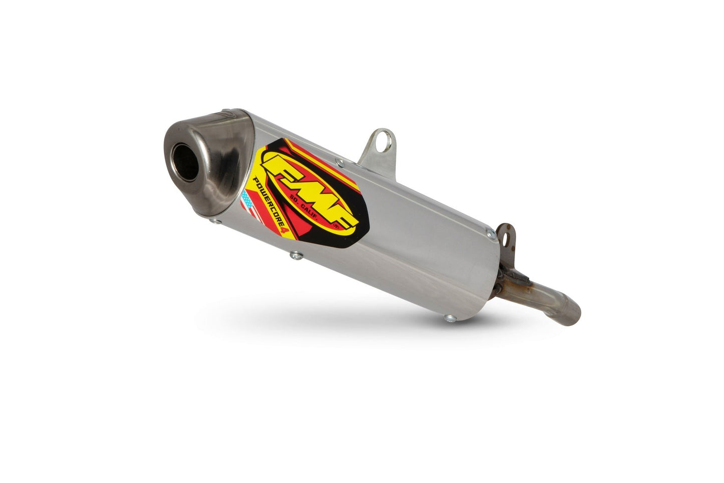 FMF Offroad Offroad Powercore 4 Exhaust Spark Arrestor P-CORE 4 S/A MUFFLER W/SS HEADER YAM Slip-On Muffler - 044273