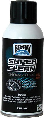 BEL-RAY SUPER CLEAN CHAIN LUBE 175ML 99470-A175W 840-0210
