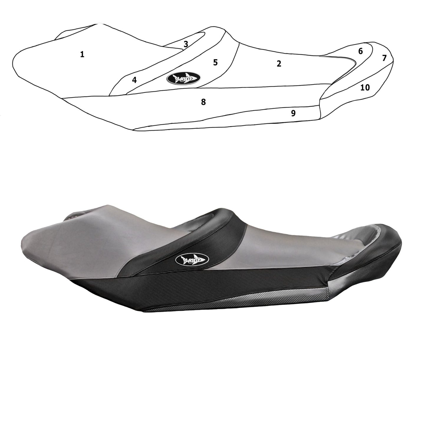 Seat Cover for Yamaha 2006 - 2009 VX Cruiser