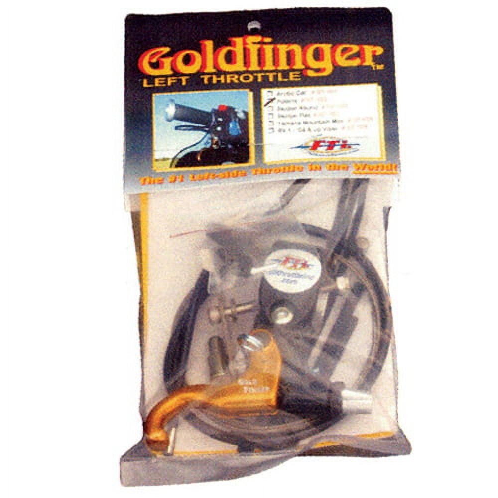 Full Throttle 007-1021; Goldfinger Left Throttle Fits Artic Cat S