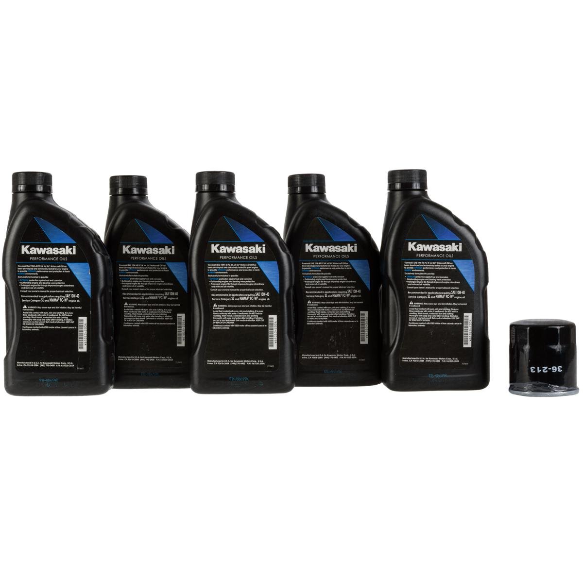 SBT Kawasaki 250 260 300 310 4-Stroke Motors Oil Change Kit - 83-215K