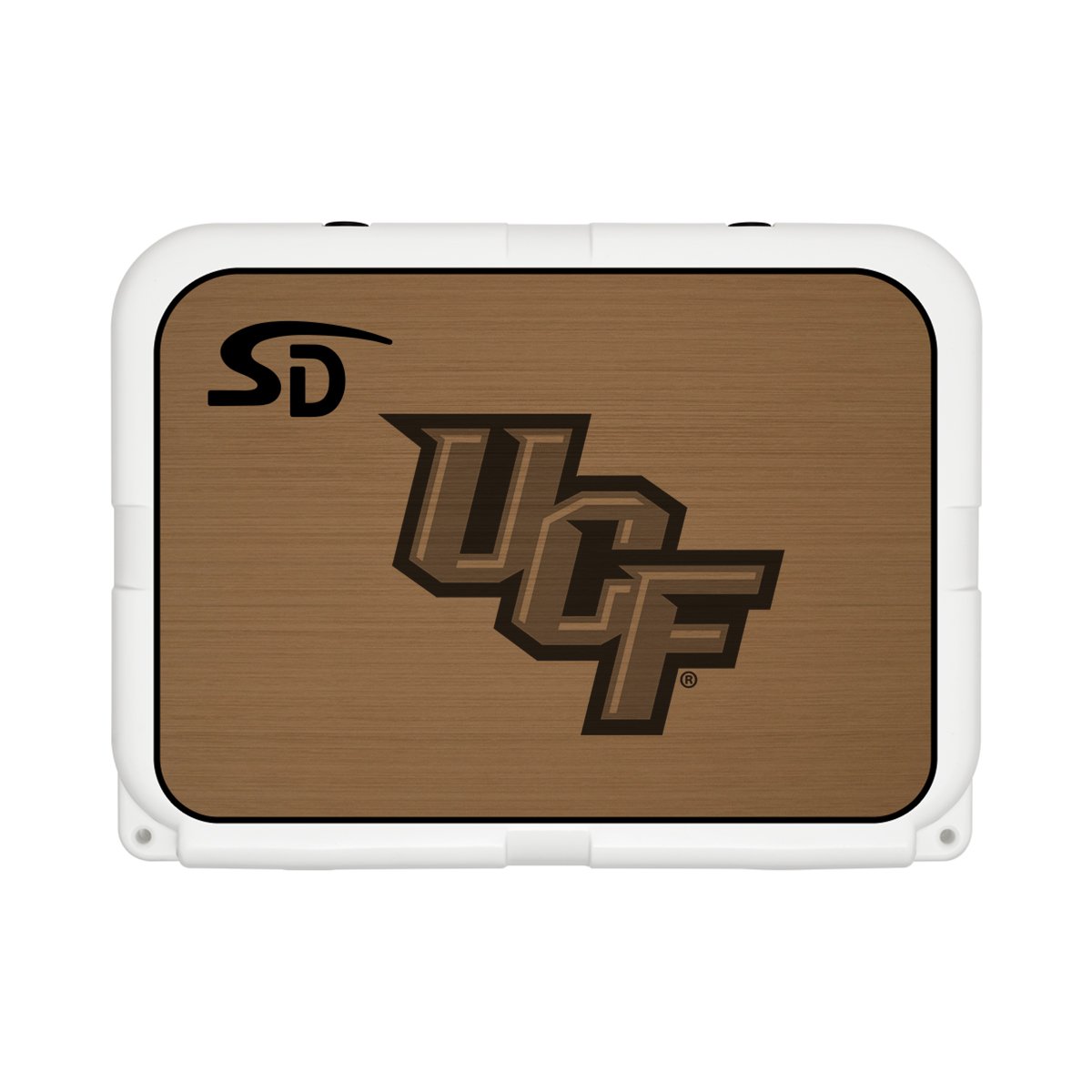 Seadek Collegiate Cooler Pad - YETI Tundra 35 - Mocha / Black, UCF - 57497-80093