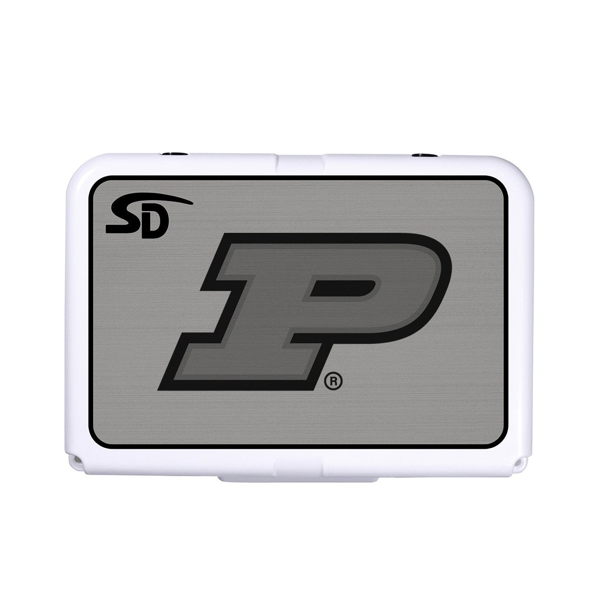 Seadek Collegiate Cooler Pad - RTIC 20 - Storm Gray / Black, Purdue University - 58864-80066