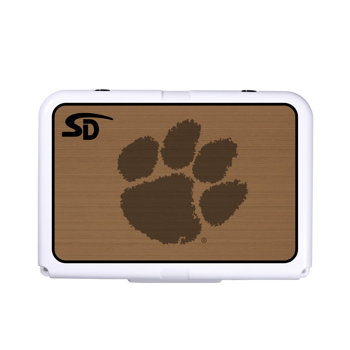 Seadek Collegiate Cooler Pad - RTIC 20 - Mocha / Black, Clemson - 57661-80093