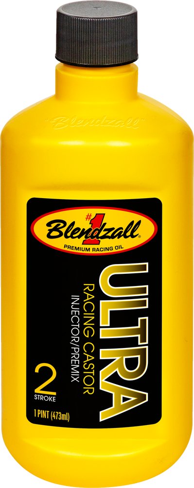 INS BLENDZALL ULTRA 2-CYCLE RACING CASTOR oil 16 OZ Pint - F-455