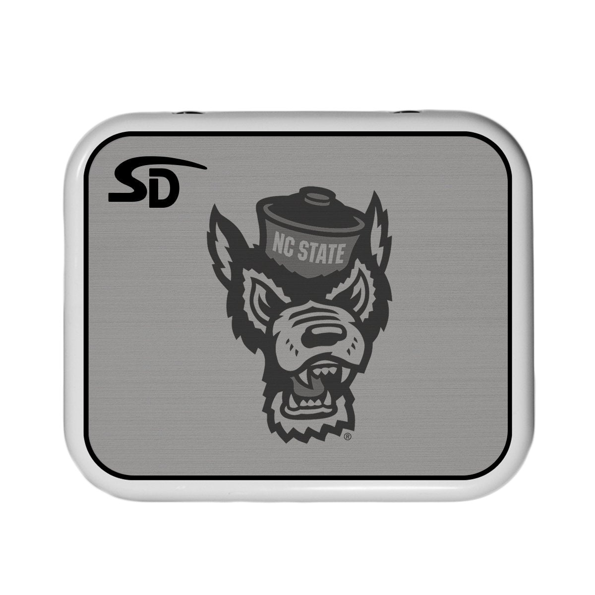 Seadek Collegiate Cooler Pad - YETI Roadie 24 - Storm Gray / Black, North Carolina State University - 58772-80066