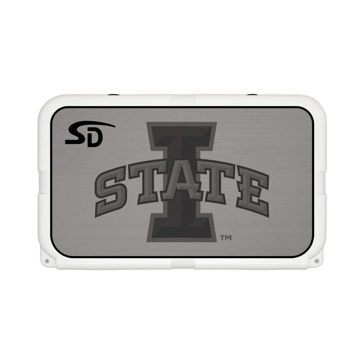 Seadek Collegiate Cooler Pad - YETI Tundra 45 - Storm Gray / Black, Iowa State University - 58820-80066
