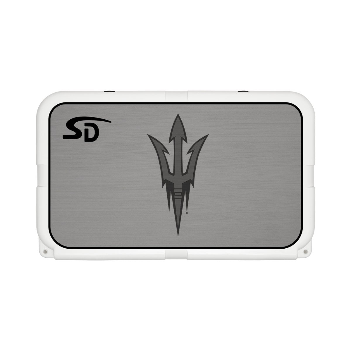 Seadek Collegiate Cooler Pad - YETI Tundra 45 - Storm Gray / Black, Arizona State University - 58816-80066