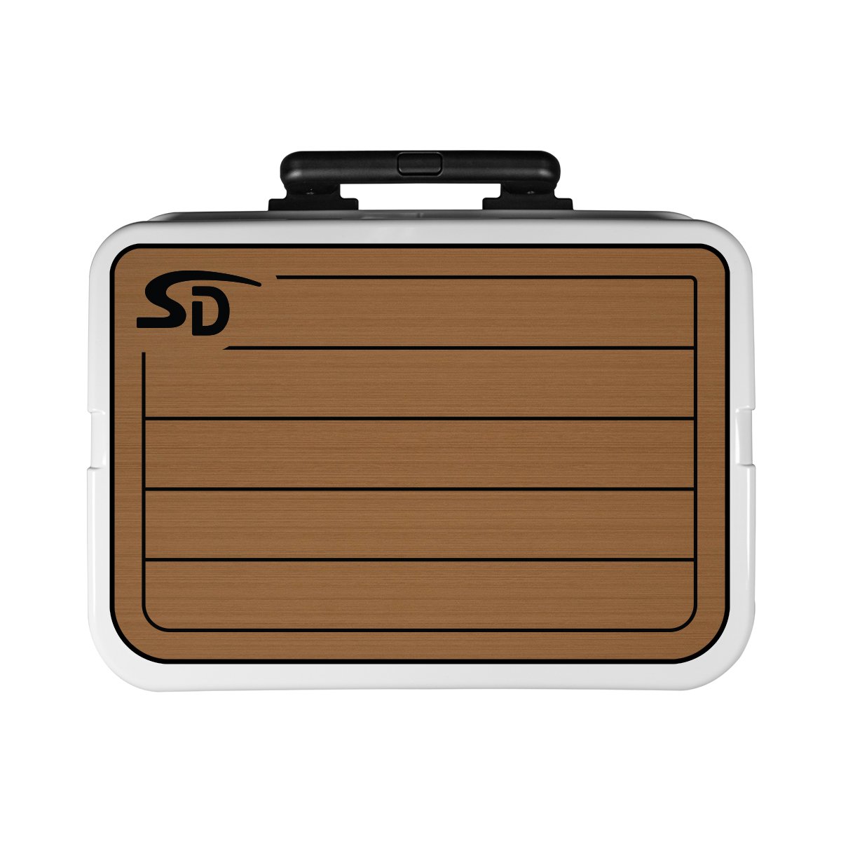 Seadek YETI Roadie 60 Teak Cooler Pad - Mocha / Black - 54126-80093