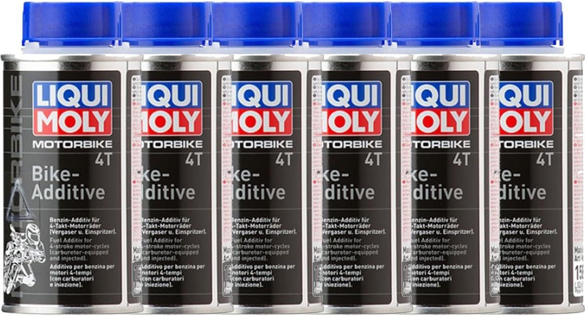 INSTOCK 6 LIQUI MOLY MOTORCYCLE 4T BIKE-ADDITIVE Fuel Injection System Cleaner - 20048