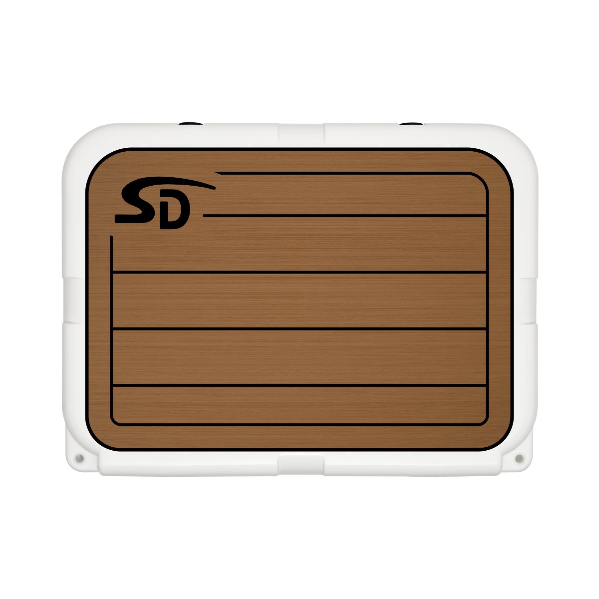 Seadek YETI Tundra 35 Teak Cooler Pad - Mocha / Black - 53639-80093