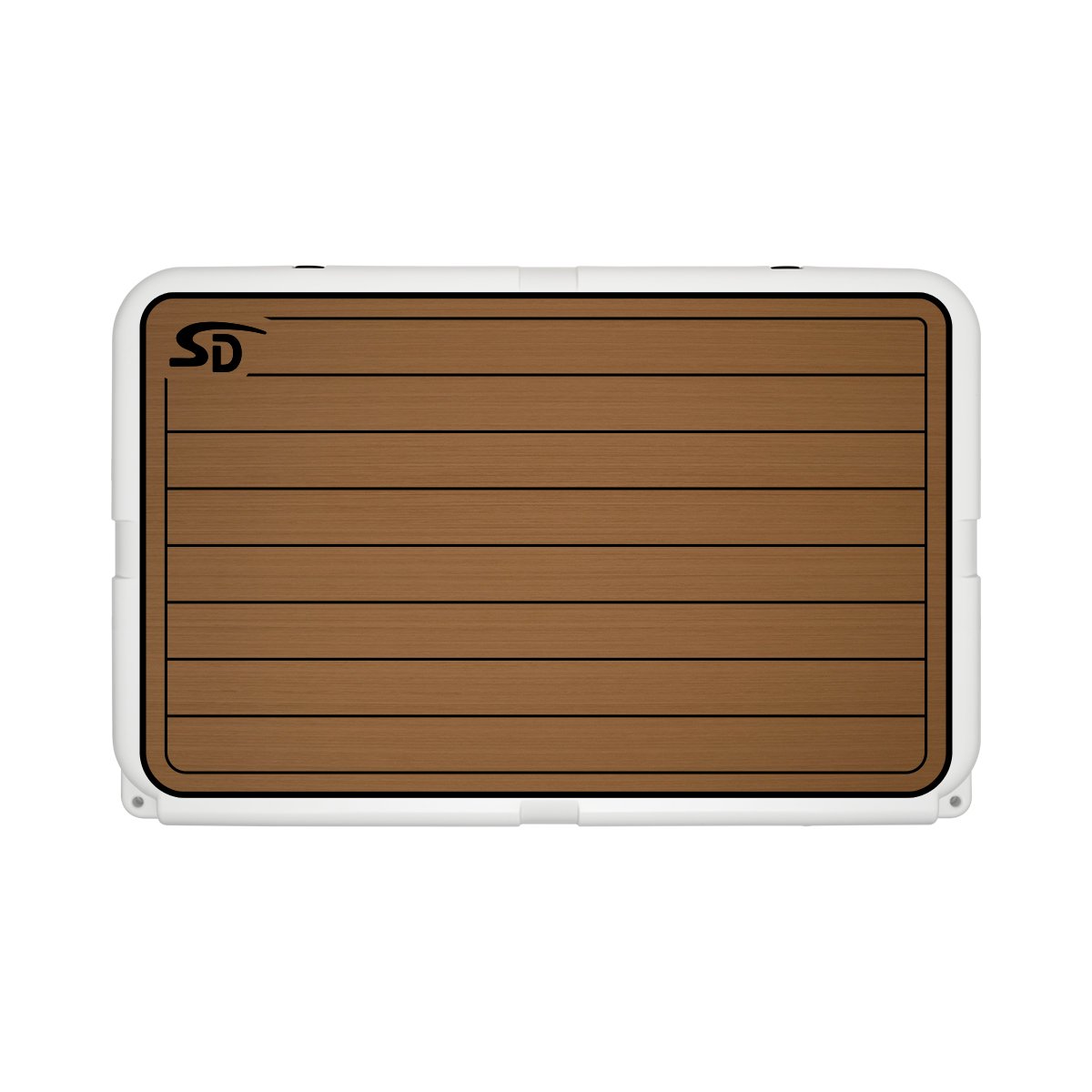 Seadek YETI Tundra 210 Teak Cooler Pad - Mocha / Black - 55840-80093