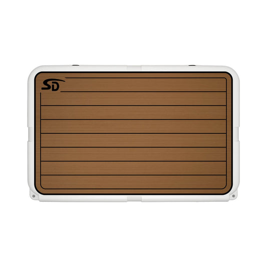Seadek YETI Tundra 210 Teak Cooler Pad - Mocha / Black - 55840-80093