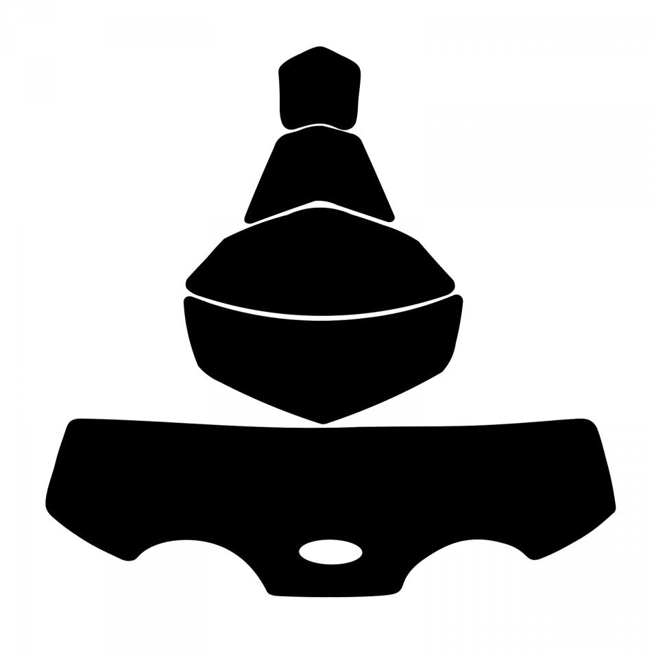 SBT Exterior Mat Kit Sea-Doo /Speedster 1600 240 ER 2000-2004 BLACK CUT GROOVE