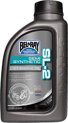 BEL-RAY SL-2 SEMI-SYNTHETIC 2T ENGINE OIL LITER 99460-B1LW - 840-0310
