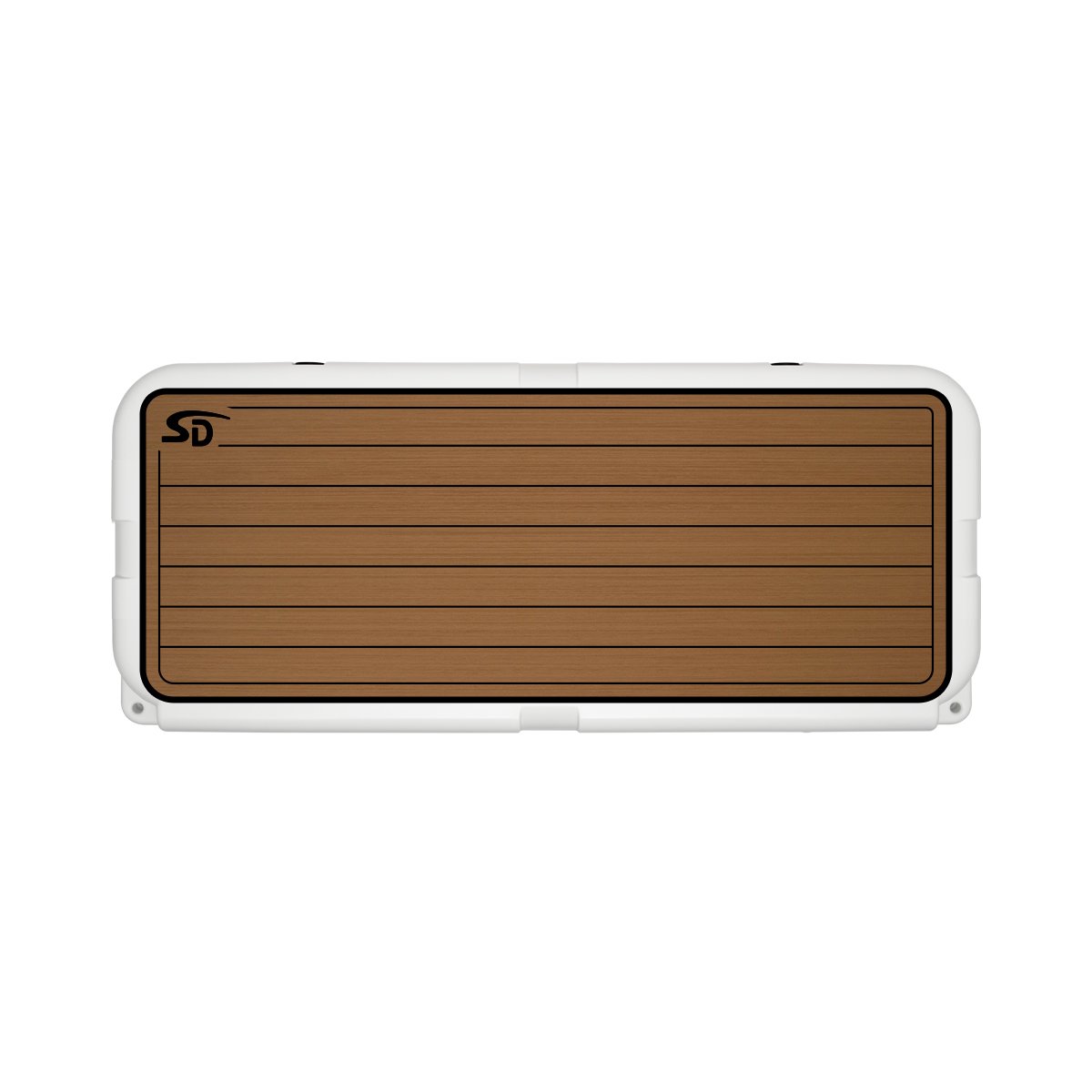 Seadek YETI Tundra 250 Teak Cooler Pad - Mocha / Black - 55842-80093