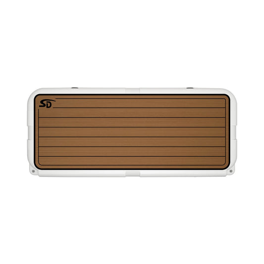 Seadek YETI Tundra 250 Teak Cooler Pad - Mocha / Black - 55842-80093