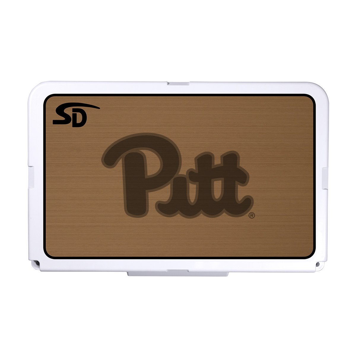 Seadek Collegiate Cooler Pad - RTIC 52 - Mocha / Black, University of Pittsburgh - 57694-80093