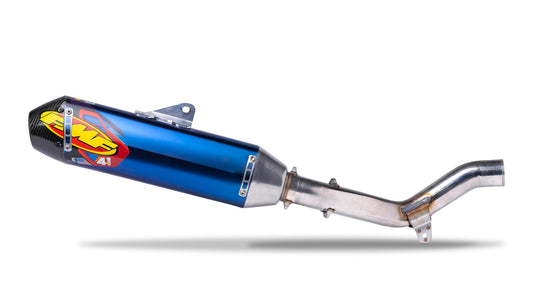 FMF ATV/UTV Factory 4.1 Slip-On Exhaust FACTORY 4.1 RCT S/O MFLR W/ CAR CAP TI YAM YFZ450R Slip-On Muffler  - 044400
