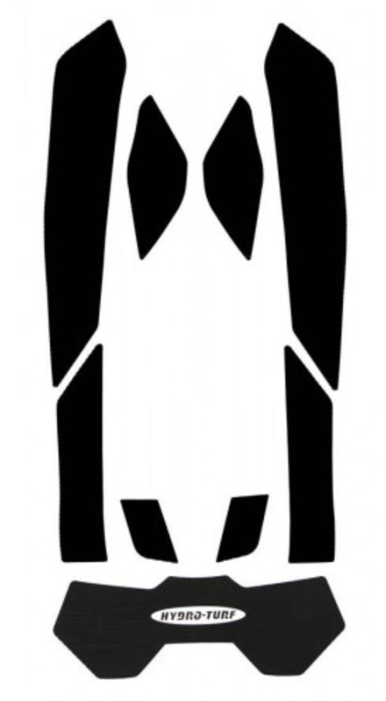 Hydro-turf mat Kit 18-22 SEA-DOO SPARK Trixx 3UP HT813 BLACK/BLUE DIAMOND 3M