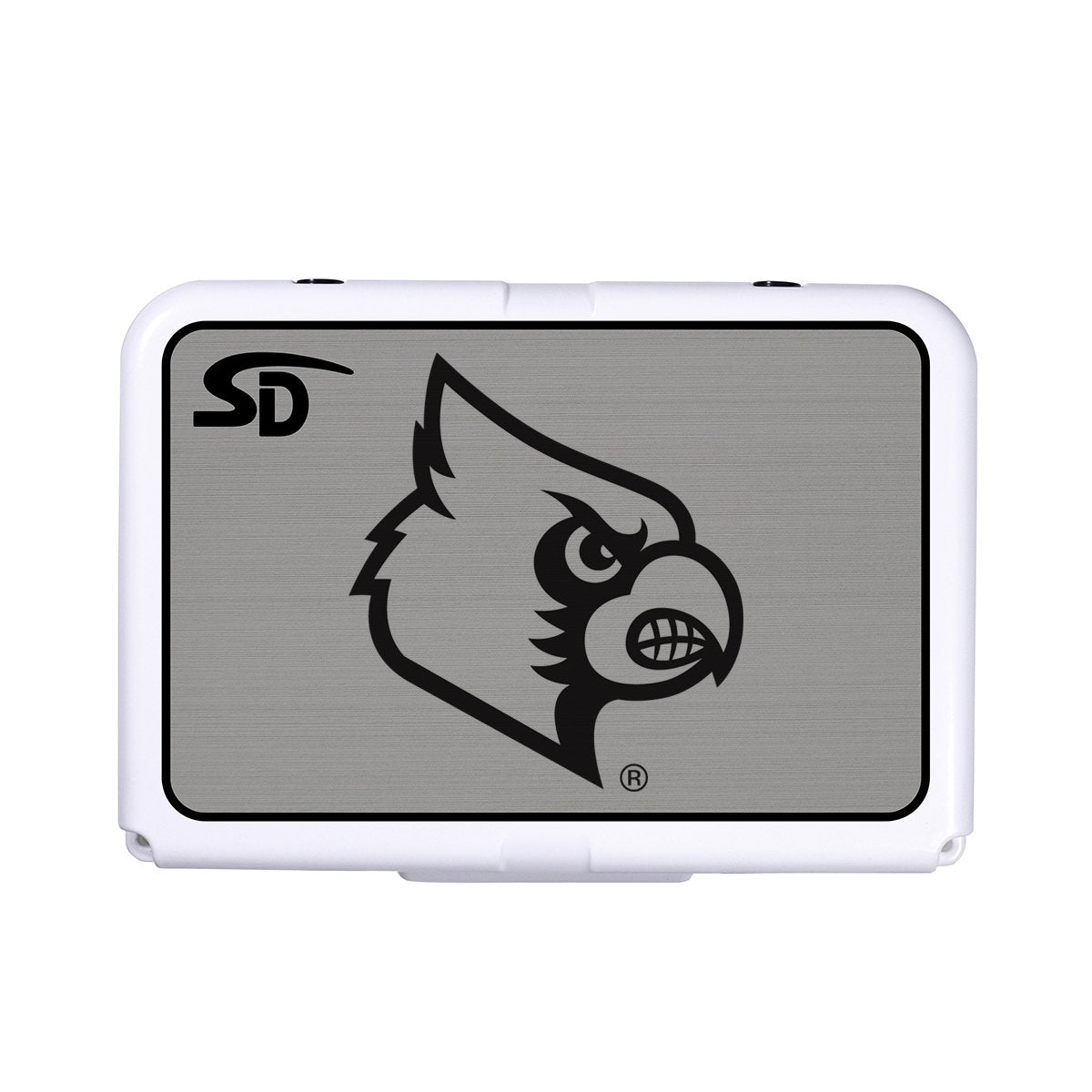 Seadek Collegiate Cooler Pad - RTIC 20 - Storm Gray / Black, University of Louisville - 58850-80066