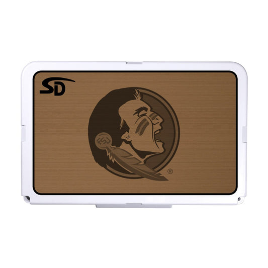 Seadek Collegiate Cooler Pad - RTIC 52 - Mocha / Black, Florida State University - 57675-80093