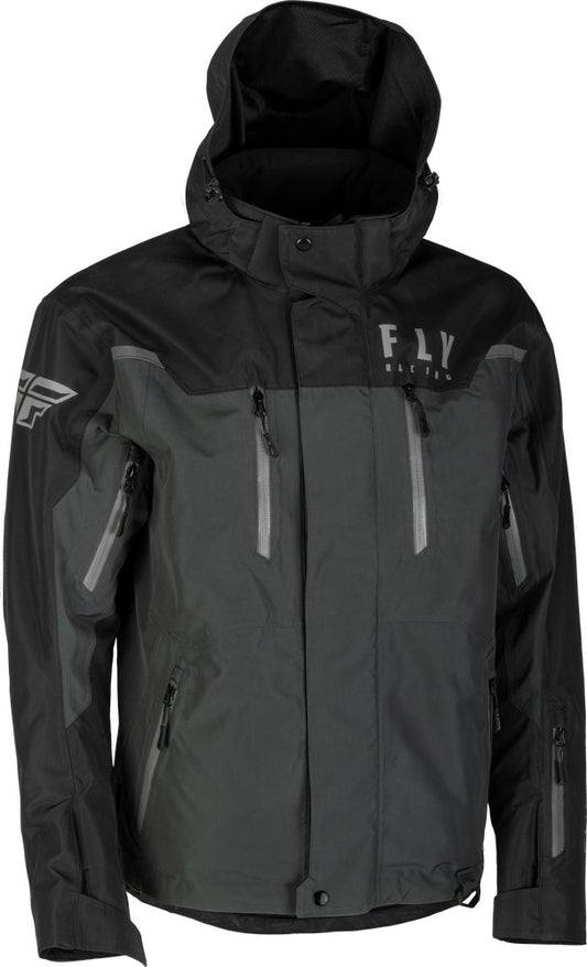 INSTOCK FLY RACING INCLINE JACKET BLACK/CHARCOAL Large - 470-4103L