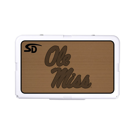 Seadek Collegiate Cooler Pad - RTIC 45 - Mocha / Black, University of Mississippi - 57687-80093