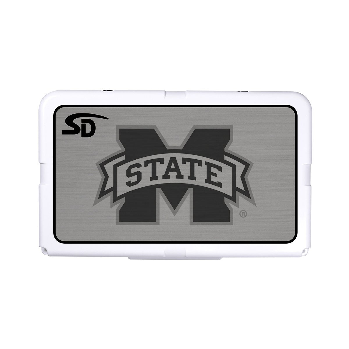 Seadek Collegiate Cooler Pad - RTIC 45 - Storm Gray / Black, Mississippi State University - 57690-80066