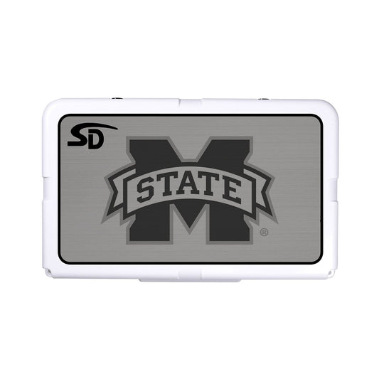 Seadek Collegiate Cooler Pad - RTIC 45 - Storm Gray / Black, Mississippi State University - 57690-80066