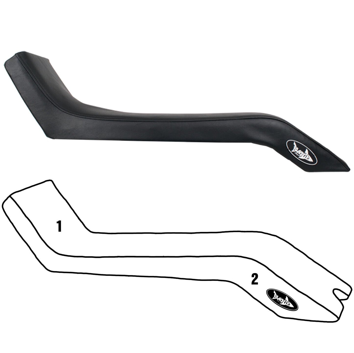 Seat Cover for Kawasaki 1986-1995 X2