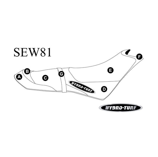 Seat Cover for Sea-Doo Spark Trixx 2-Up (14-20)