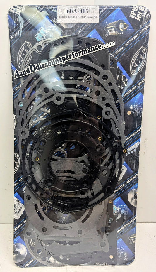 SBT Top-End Gasket Kit Yamaha PV XLT 1200 GP 1200R XR 1800 1999-2005 - 60A-407