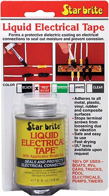 STAR BRITE LIQUID ELECTRICAL TAPE RED 4 OZ 84105 - 57-1177