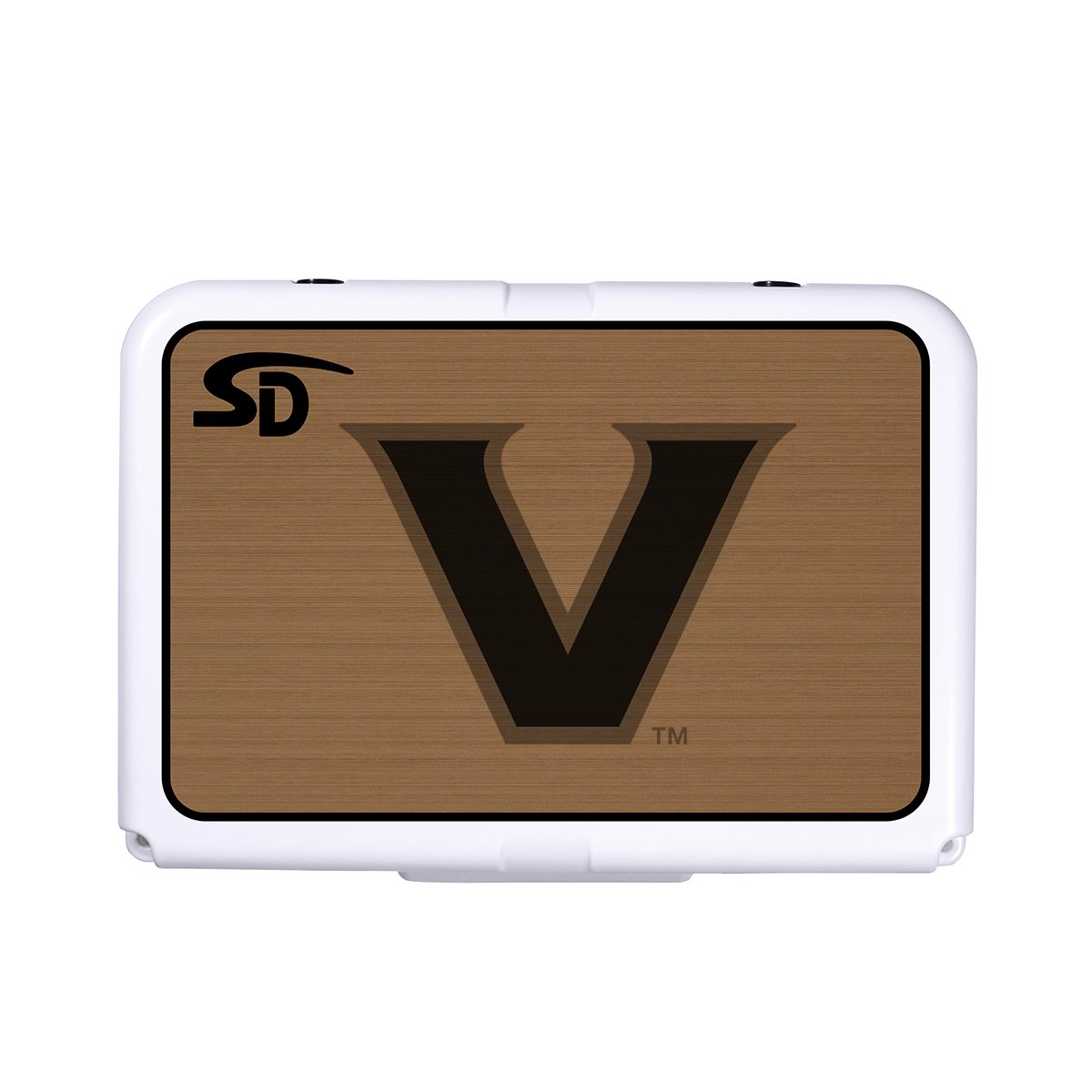 Seadek Collegiate Cooler Pad - RTIC 20 - Mocha / Black, Vanderbilt University - 57713-80093