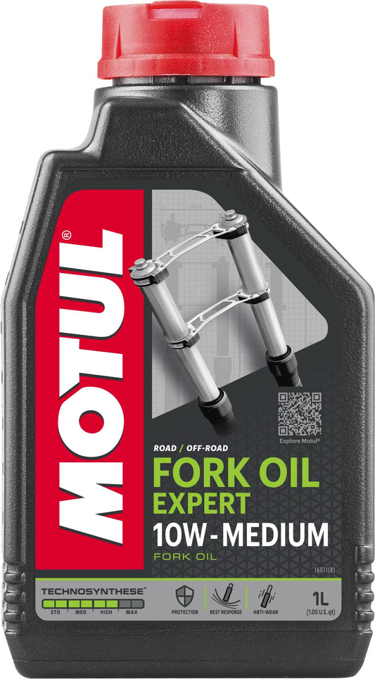 INSTOCK Motul Expert Fork Oil 10W Medium 1L. 822211 Med 36090006